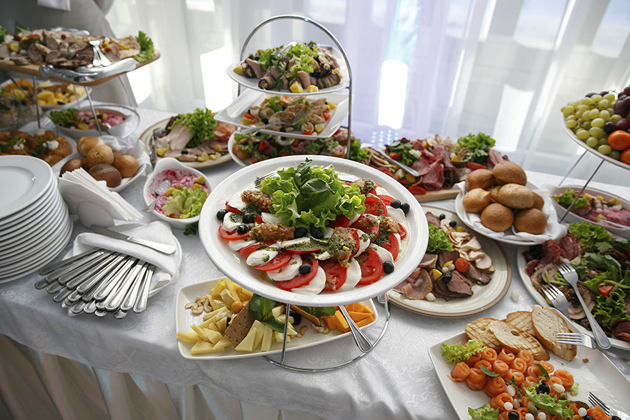 Buffet de banquete