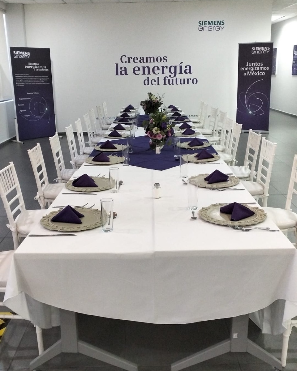 Cena corporativa para empresa